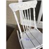 Image 2 : Antique distressed rocking chair