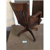 Image 3 : Antique  wood office chair