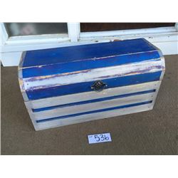 Vintage Wood Trunk