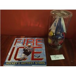 Oilers Condiment Set & book