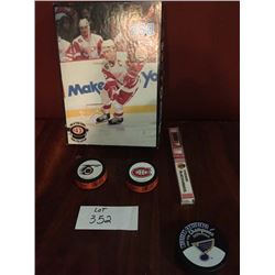 Vintage hockey items