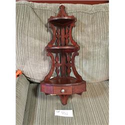 Antique Corner Shelf