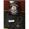 Image 2 : Metal Skull Sign & Necklace