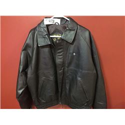Leather Bomber Jacket