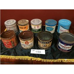 Vintage Tobacco Tins