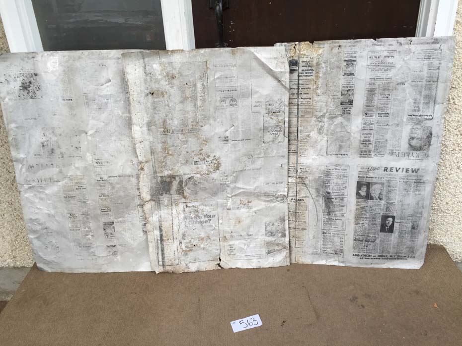 Vintage Tin Newspaper Prints