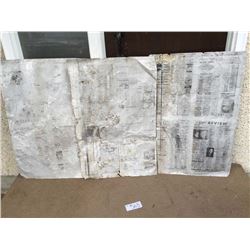 Vintage Tin Newspaper Prints