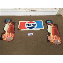 Pepsi & Island Oasis Sign