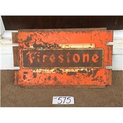 Vintage Firestone Sign