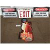 Image 1 : Exit / Danger / Island Oasis Signs