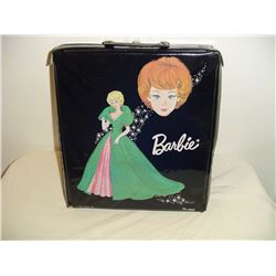 Old Barbie Doll Case with Dolls and Clothes