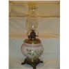 Image 1 : Hand Painted #2 Coal Oil Lamp