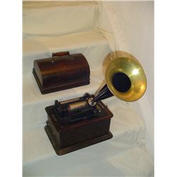 Edison Horn Type Cylinder Phonograph