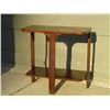 Image 1 : Wooden 1950's D Table
