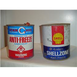Anti-freeze Tins Shell & Stan Guard 1 gal