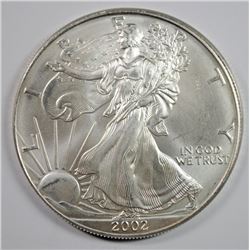 2002 SILVER AMERICAN EAGLE