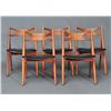 Image 1 : Set of Ten Hans Wegner Oak Saw Buck Chairs