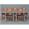 Image 2 : Set of Ten Hans Wegner Oak Saw Buck Chairs