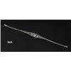 Image 2 : Art Deco Platinum and Diamond Bracelet