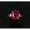 Image 1 : 14k Gold Ruby Ring