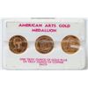 Image 1 : Three American Arts Gold Medallions