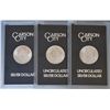 Image 1 : 1884 Carson City Silver Morgan Dollars (3)