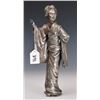 Image 3 : Meiji Silvered Bronze Figure of a Giesha