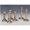 Image 1 : Group of Tiffany and Cartier Sterling Candlesticks