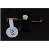 Image 1 : 14k Gold Diamond Brooch