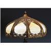 Image 2 : American Panel Glass Parlor Lamp