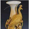 Image 2 : Large Austrian Pottery Peacock Vase