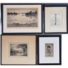 Image 1 : Group of Four Etchings