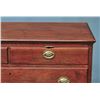 Image 2 : Chippendale Walnut Five Drawer Chest