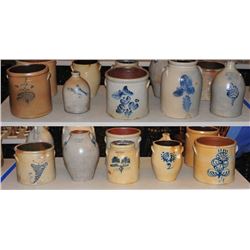 Group of (10) Stoneware Articles