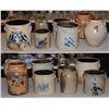 Image 1 : Group of (8) Stoneware Crocks