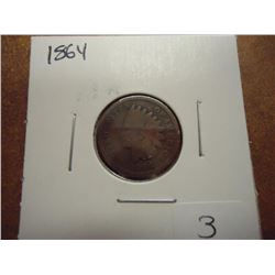 1864 INDIAN HEAD CENT