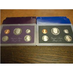 1983 & 1984 US PROOF SETS (WITH BOXES)