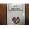 Image 1 : 1963 WASHINGTON SILVER QUARTER NGC PF65