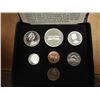 Image 1 : 1973 CANADA DOUBLE CENT SET ORIGINAL ROYAL CANADIAN MINT PACKAGING
