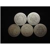 Image 2 : 5 ASSORTED 1880'S SEATED LIBERTY DIMES
