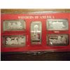 Image 1 : 5-1 TROY OZ .999 FINE SILVER INGOTS HAMILTON MINT WONDERS OF AMERICA, CUSTER BATTLEFIELD MONUMENT, W