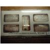 Image 2 : 5-1 TROY OZ .999 FINE SILVER INGOTS HAMILTON MINT WONDERS OF AMERICA, CUSTER BATTLEFIELD MONUMENT, W