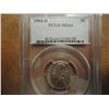 Image 1 : 1964-D JEFFERSON NICKEL PCGS MS64