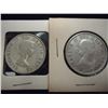 Image 2 : 1954 & 1955 CANADA SILVER 50 CENTS