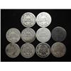 Image 2 : 10 ASSORTED BARBER DIMES