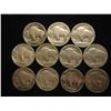 Image 2 : 11 ASSORTED 1920'S BUFFALO NICKELS