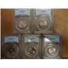 Image 1 : ALL 5-2003-P US 50 STATE QUARTERS PCGS MS67'S ALABAMA, ARKANSAS, ILLINOIS,  MAINE AND MISSOURI