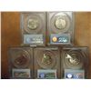 Image 2 : ALL 5-2003-P US 50 STATE QUARTERS PCGS MS67'S ALABAMA, ARKANSAS, ILLINOIS,  MAINE AND MISSOURI