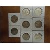 Image 2 : 2 BARBER HALF DOLLARS & 6-FRANKLIN HALF DOLLARS