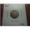 Image 1 : 1867 THREE CENT PIECE (NICKEL)